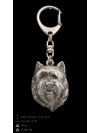Cairn Terrier - keyring (silver plate) - 2204 - 21237