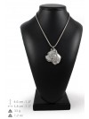 Cane Corso - necklace (silver chain) - 3262 - 34201