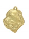 Central Asian Shepherd Dog - necklace (gold plating) - 979 - 31321