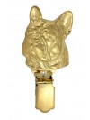 French Bulldog - clip (gold plating) - 1019 - 26621