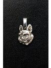 French Bulldog - necklace (strap) - 3871 - 37282