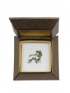 French Bulldog - pin (silver plate) - 2651 - 28933