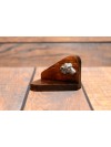 Irish Wolfhound - candlestick (wood) - 3688 - 36038
