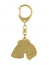 Lakeland Terrier - keyring (gold plating) - 1737 - 30175