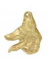 Malinois - keyring (gold plating) - 2896 - 30535
