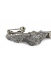 Norfolk Terrier - clip (silver plate) - 2579 - 28092