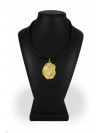 Shar Pei - necklace (gold plating) - 2473 - 27382