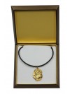 Shar Pei - necklace (gold plating) - 2473 - 27632