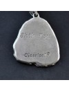 Shih Tzu - necklace (silver cord) - 3146 - 32456