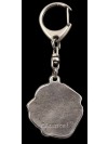 Spanish Mastiff - keyring (silver plate) - 2175 - 20550