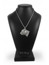 Staffordshire Bull Terrier - necklace (silver cord) - 3188 - 33192