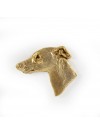 Whippet - pin (gold) - 1480 - 7378