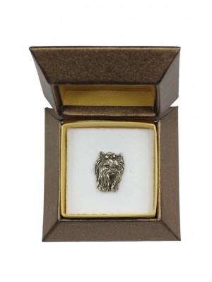 Yorkshire Terrier - pin (silver plate) - 2677 - 28959