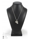 American Staffordshire Terrier - necklace (silver chain) - 3274 - 34225