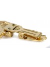 Beagle - clip (gold plating) - 1611 - 26841