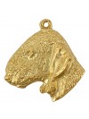 Bedlington Terrier - necklace (gold plating) - 958 - 25445