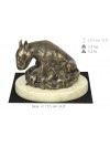 Bull Terrier - figurine (bronze) - 4643 - 41646