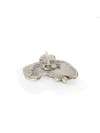 Bull Terrier - pin (silver plate) - 1527 - 26072