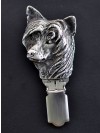 Chinese Crested - keyring (silver plate) - 1864 - 12879