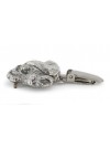 Dachshund - clip (silver plate) - 15 - 26203