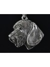 Dachshund - necklace (silver plate) - 2956 - 30802
