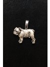 English Bulldog - necklace (strap) - 3833 - 37121