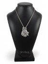 German Shepherd - necklace (silver cord) - 3154 - 33020