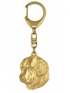 Golden Retriever - keyring (gold plating) - 2393 - 26914
