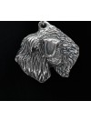 Irish Soft Coated Wheaten Terrier - necklace (silver chain) - 3370 - 34092