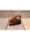 Irish Wolfhound - candlestick (wood) - 3688 - 36037