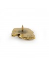 Irish Wolfhound - pin (gold plating) - 1082 - 7844