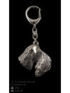 Kerry Blue Terrier - keyring (silver plate) - 1889 - 13437