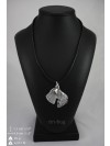 Kerry Blue Terrier - necklace (silver plate) - 2955 - 30800