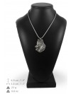 Malinois - necklace (silver chain) - 3304 - 34346
