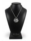 Norwich Terrier - necklace (silver cord) - 3249 - 33395