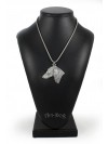 Saluki - necklace (silver cord) - 3142 - 32955