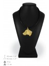 Weimaraner - necklace (gold plating) - 2486 - 27437