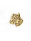 American Staffordshire Terrier - pin (gold) - 1506 - 7504