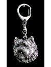 Cairn Terrier - keyring (silver plate) - 75 - 9334
