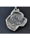Cane Corso - necklace (silver plate) - 2899 - 30576