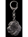 Central Asian Shepherd Dog - keyring (silver plate) - 2188 - 20868