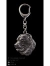 Central Asian Shepherd Dog - keyring (silver plate) - 2188 - 20871