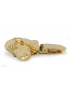 Dachshund - clip (gold plating) - 1032 - 26715