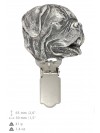 Dog de Bordeaux - clip (silver plate) - 2551 - 27851