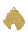 Foksterier - keyring (gold plating) - 864 - 30097