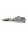 Norfolk Terrier - clip (silver plate) - 2579 - 28096