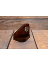Pug - candlestick (wood) - 3387 - 35758