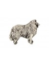 Rough Collie - pin (silver plate) - 2372 - 26089