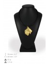 Schnauzer - necklace (gold plating) - 3028 - 31460