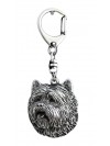 Cairn Terrier - keyring (silver plate) - 75